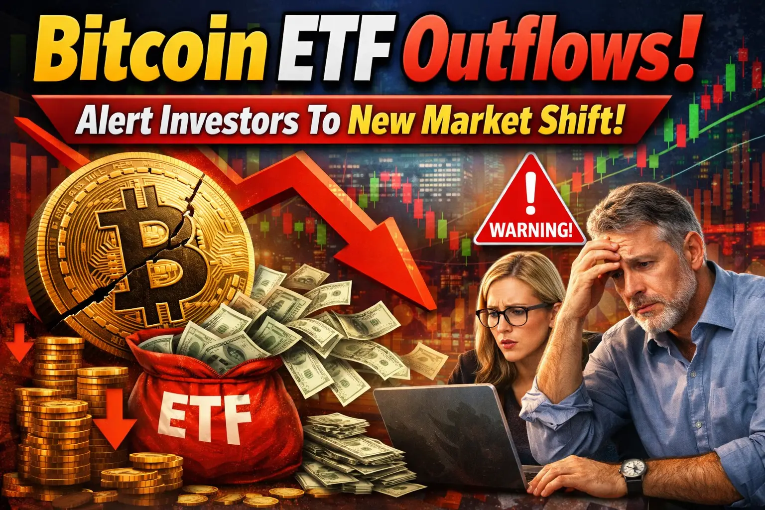 Bitcoin ETF Outflows Alert Investors To New Market Shift